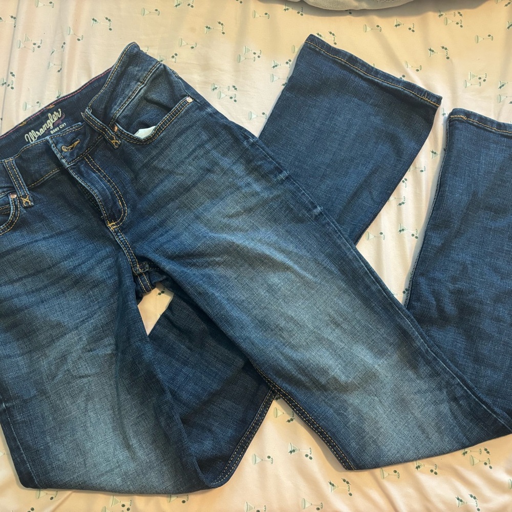 Wrangler Women's Blue Boot Cut Jeans